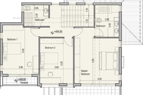 4 chambres House à Tala, Cyprus No. 39686 8