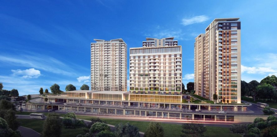 Квартира с 2 спальнями в Стамбул, Турция №114567