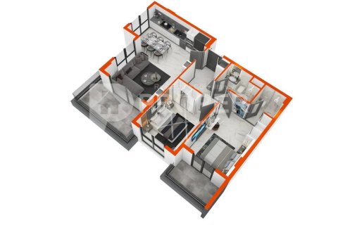 4 rooms Apartment in Lien Chieu, Vietnam No. 11803 3