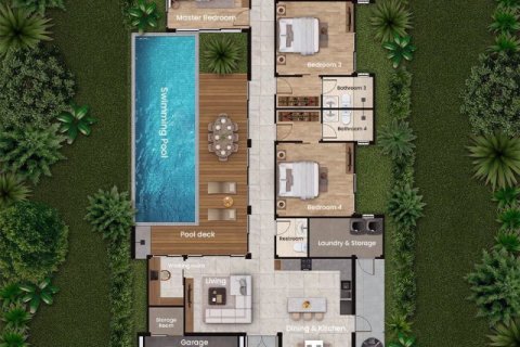 4 bedrooms Villa in Phuket, Thailand No. 968 15