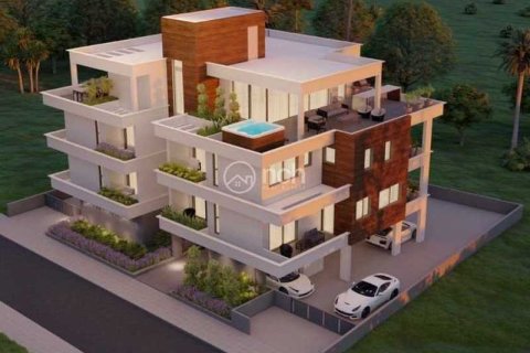 3 dormitorios Penthouse en Germasogeia, Cyprus No. 35137 1