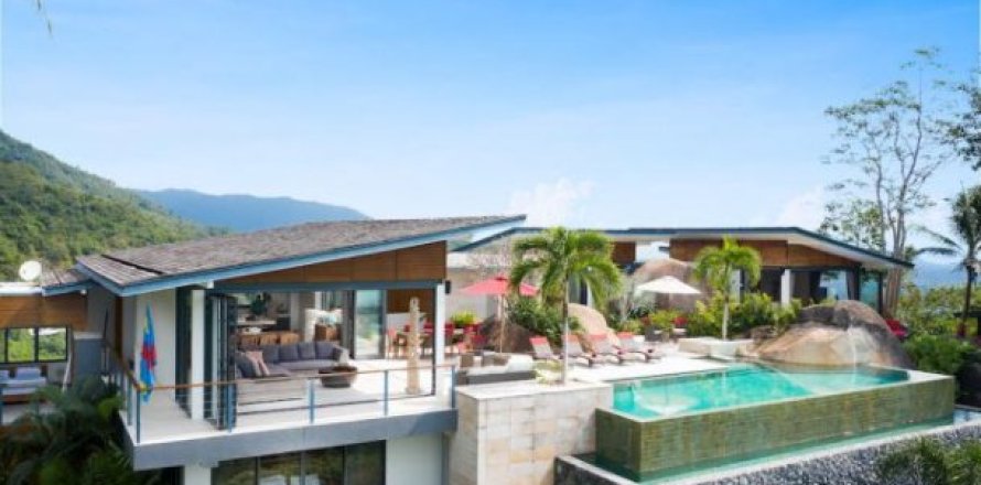 5 bedrooms Villa on the Ko Samui, Thailand No. 96291