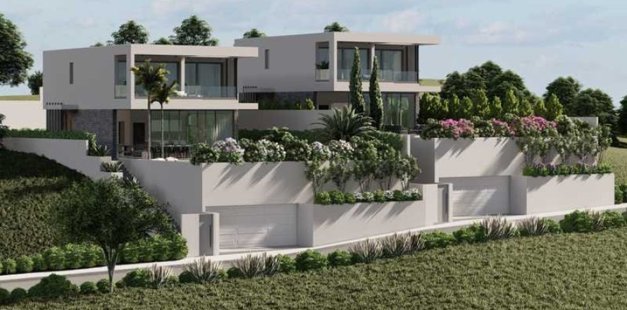 Дом с 4 спальнями в Героскипу, Кипр №83100