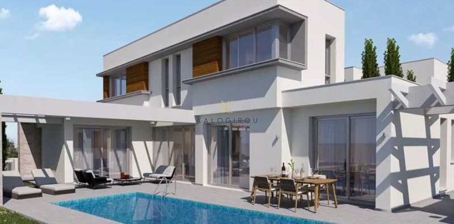 Дом с 3 спальнями в Ларнака, Кипр №81756