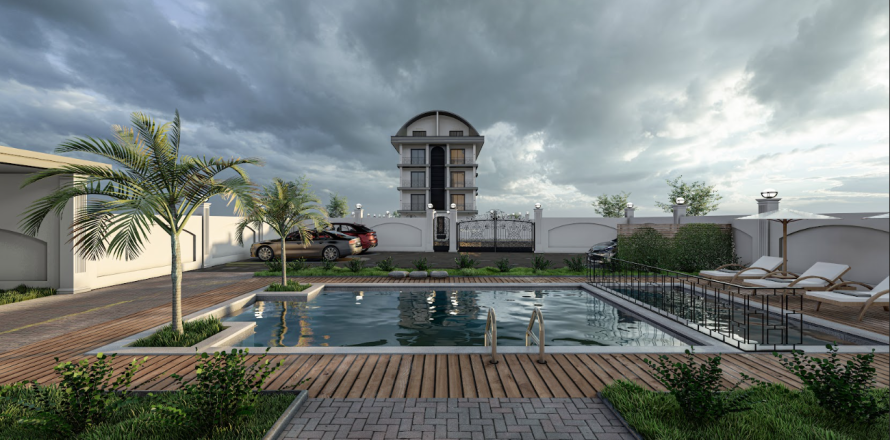 4 dormitorios Penthouse en Oba, Turkey No. 13102