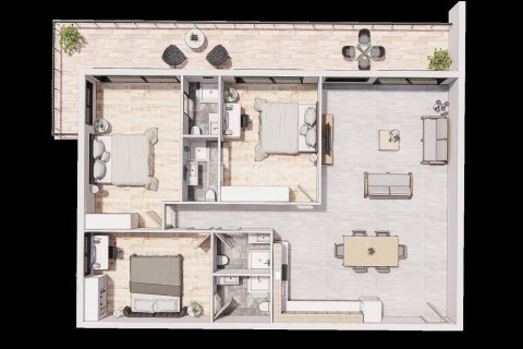 3 bedrooms Penthouse in Vinh Hoa, Vietnam No. 11095 4