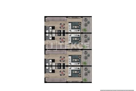 Пентхаус с 2 спальнями в Chau Lang, Вьетнам №11044 7