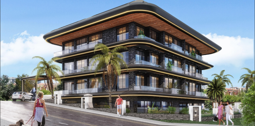 1 dormitorio Apartment en Alanya, Turkey No. 12804