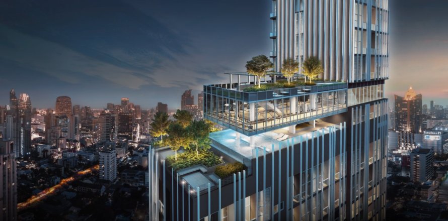 Кондоминиум  с 3 спальнями в Бангкок, Таиланд №98317