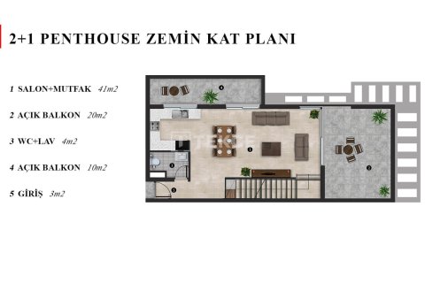 3 bedrooms Penthouse in Phu Ngai, Vietnam No. 21748 6