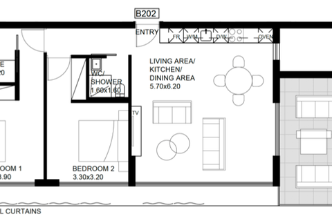 2 bedrooms Apartment in Germasogeia, Cyprus No. 70122 6