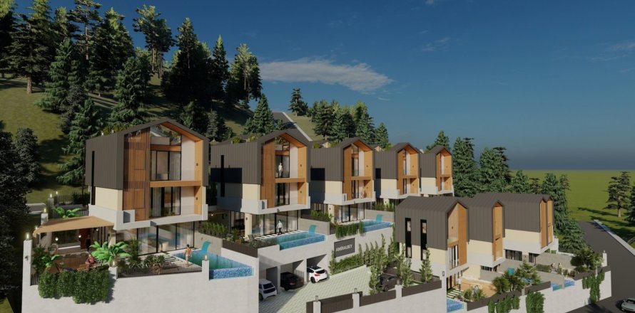 4 dormitorios Villa en Alanya, Turkey No. 53572