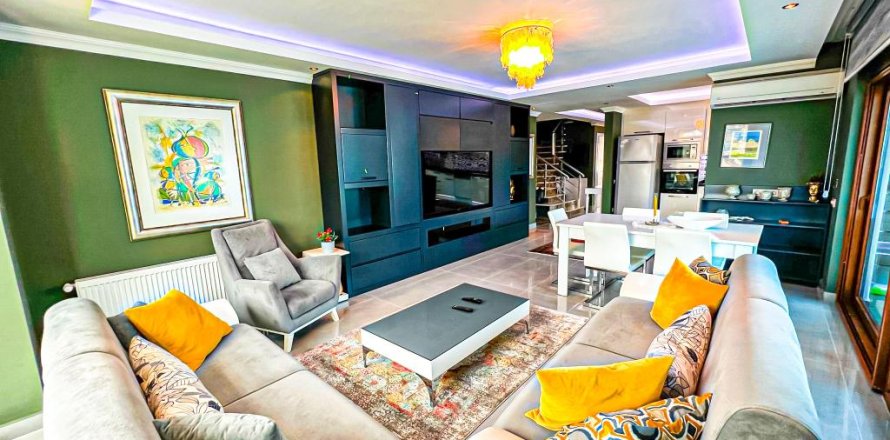 5 rooms Apartment in Oba, Turkey No. 21546