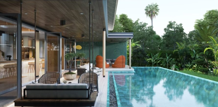 Вилла с 3 спальнями в Пляж Лаян, Таиланд №1005