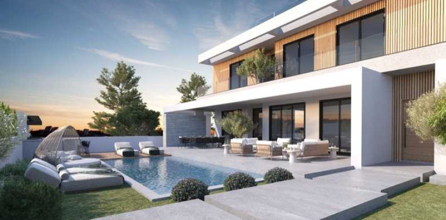 Вилла с 6 спальнями в Мутайяка, Кипр №101213