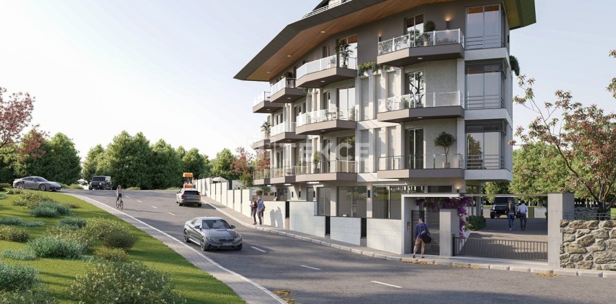 Пентхаус с 3 спальнями в Аланья, Турция №88737