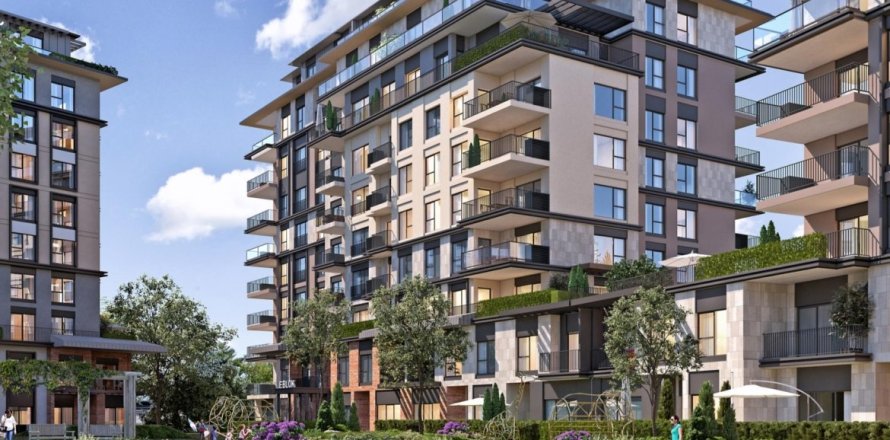 Квартира с 2 спальнями в Стамбул, Турция №115268