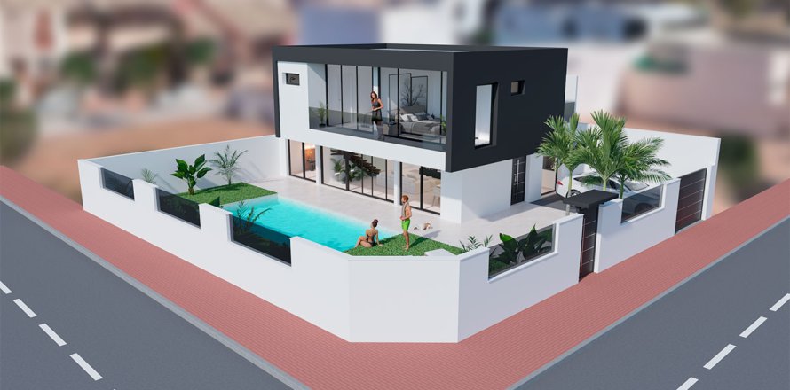 3 dormitorios Villa en San Pedro del Pinatar, Spain No. 111063