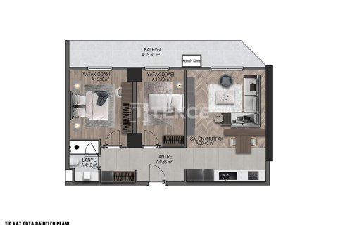 2 dormitorios Apartment en Tra Vinh, Vietnam No. 91002 17