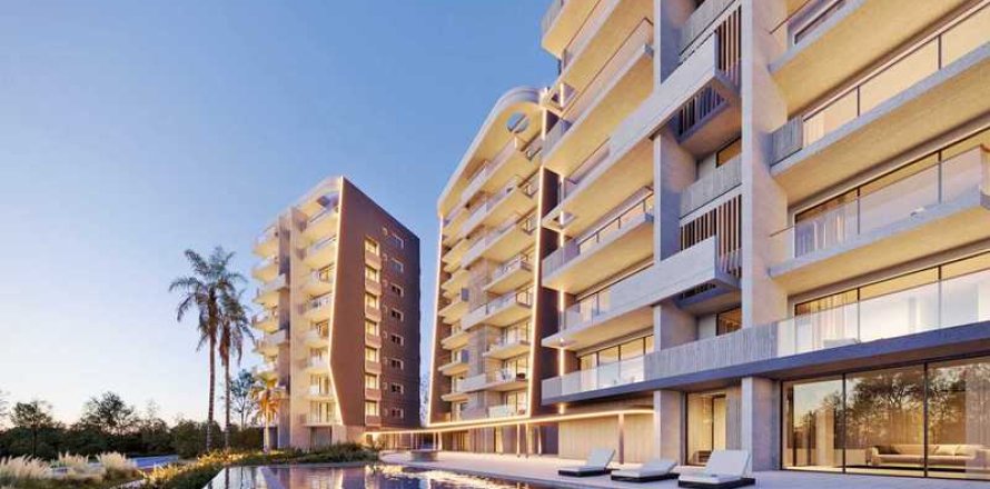 Пентхаус с 2 спальнями в Ларнака, Кипр №32264