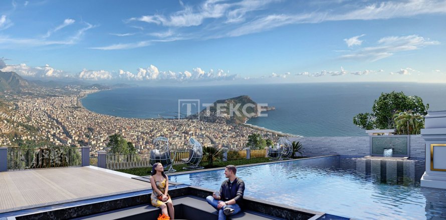 4 dormitorios Villa en Alanya, Turkey No. 20931