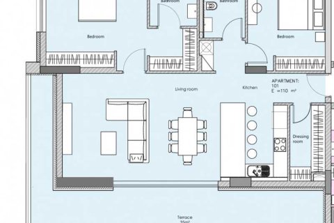 2 bedrooms Apartment in Limassol, Cyprus No. 102240 16