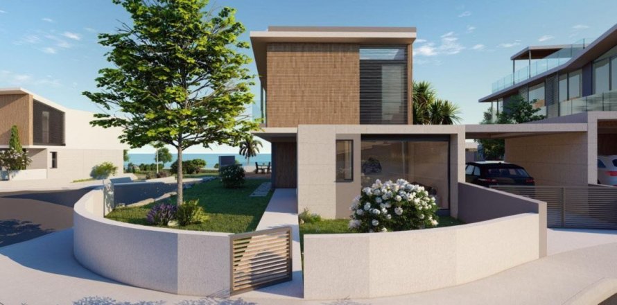 Дом с 4 спальнями в Пафос, Кипр №37366