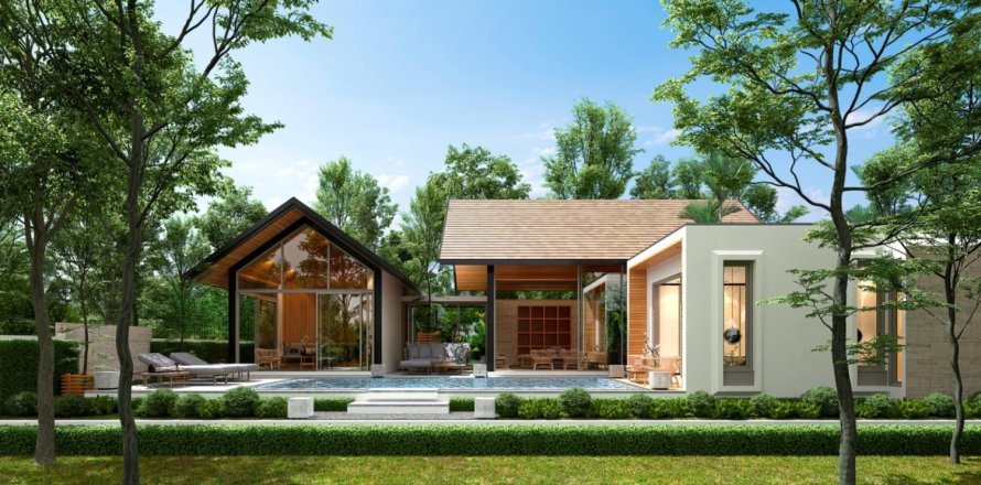 Вилла с 3 спальнями на Пхукет, Таиланд №1695