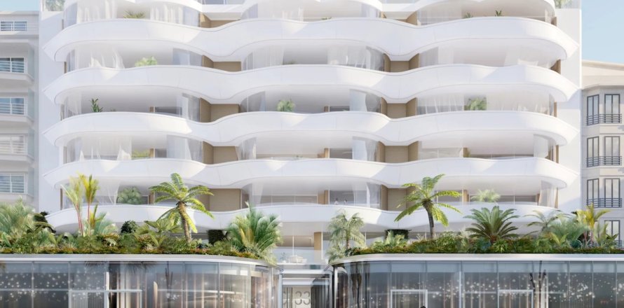 Квартира с 3 спальнями в Канны, Франция №100273