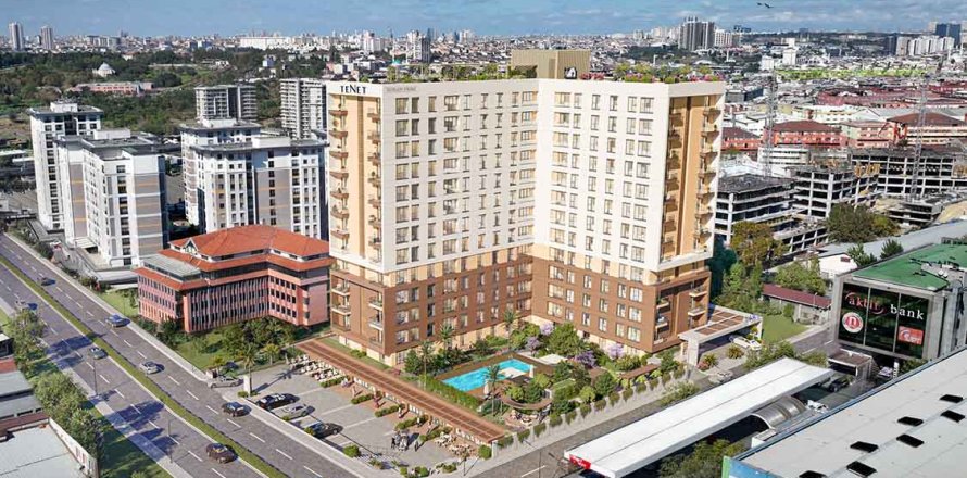 2 rooms Apartment in Istanbul, Turkey No. 125576
