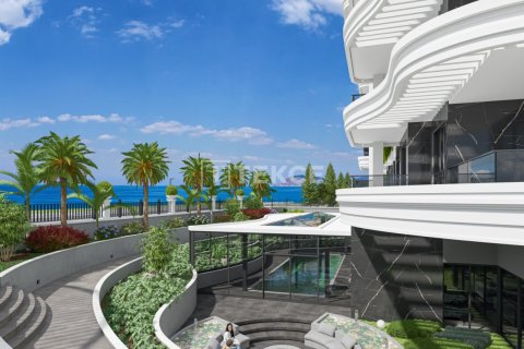 Пентхаус с 2 спальнями в Аланья, Турция №14750