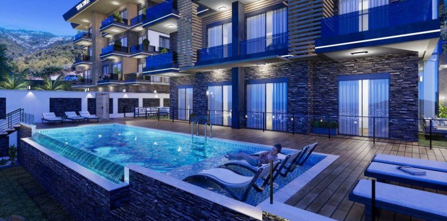 2 habitaciones Apartment en Cikcilli, Turkey No. 120814