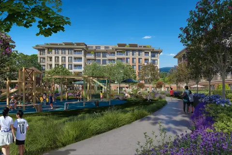 Квартира с 5 комнатами в Стамбул, Турция №115977