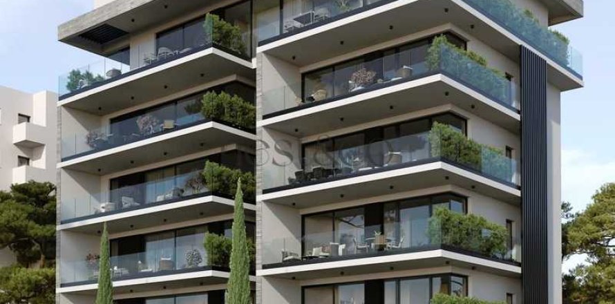 Пентхаус с 3 спальнями в Лимассол, Кипр №70130