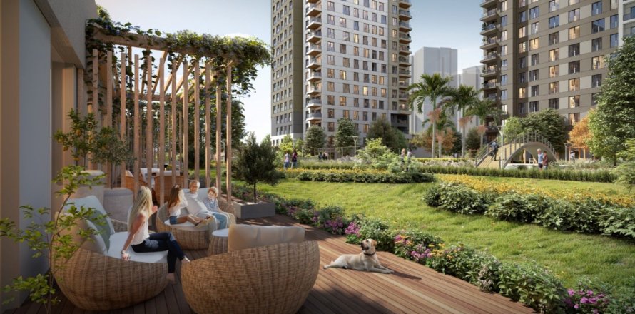 Квартира с 3 спальнями в Стамбул, Турция №114291