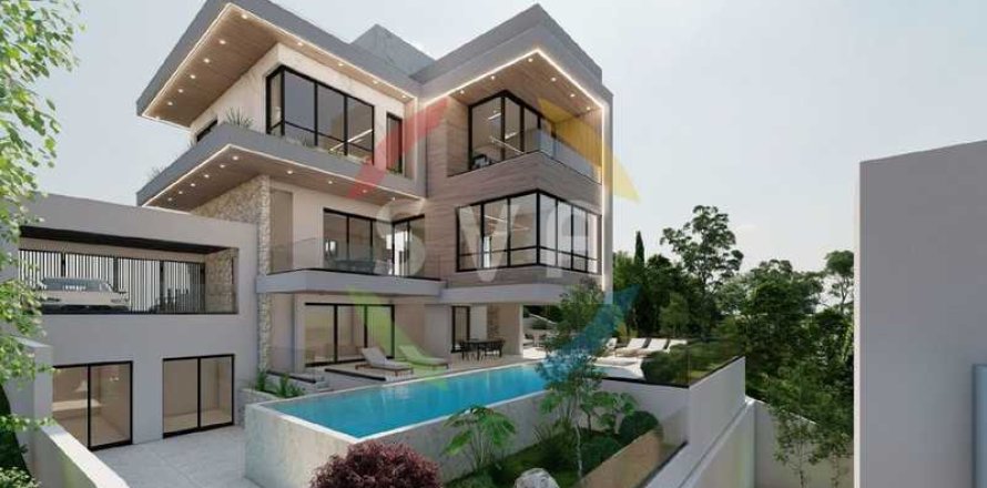 Вилла с 4 спальнями в Агиос Афанасиос, Кипр №82075