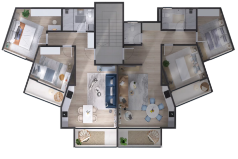 2 bedrooms Apartment in Tivat, Montenegro No. 66731 13