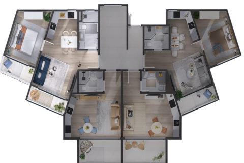 2 bedrooms Apartment in Tivat, Montenegro No. 66731 12