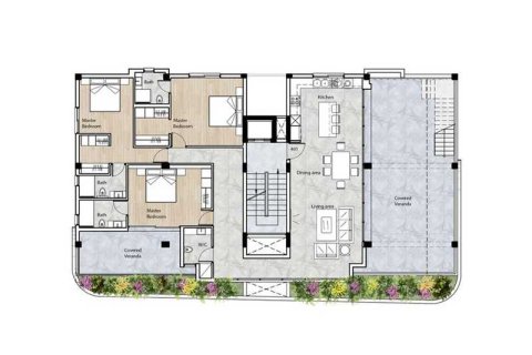 2 bedrooms Penthouse in Limassol, Cyprus No. 63644 2