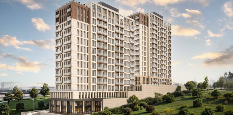 Квартира с 2 спальнями в Стамбул, Турция №54132