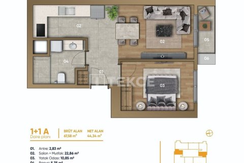 3 chambres Appartement à Chau Doc, Vietnam No. 82570 18