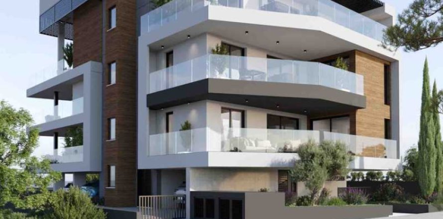 Пентхаус с 4 спальнями в Агиос Афанасиос, Кипр №43313