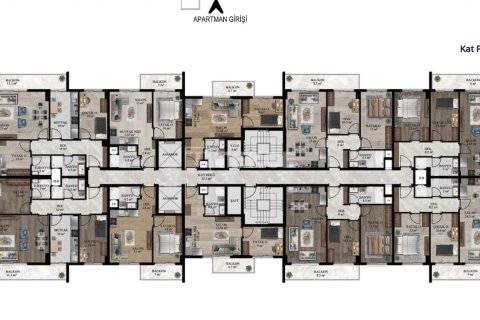 Квартира с 3 спальнями в Хошимин, Вьетнам №88497 8