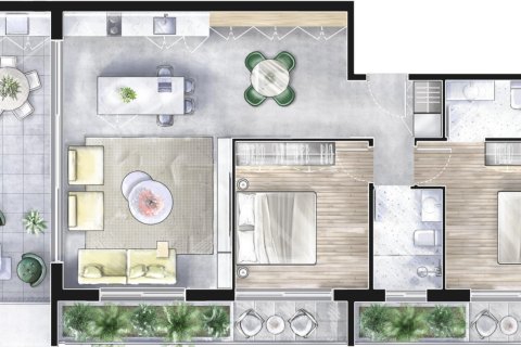 2 bedrooms Apartment in Paphos, Cyprus No. 62464 12