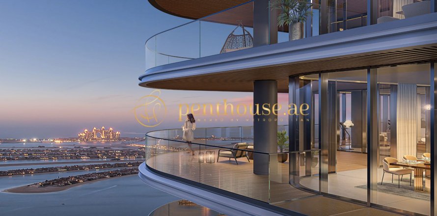 Квартира с 1 спальней в EMAAR Beachfront, ОАЭ №118626