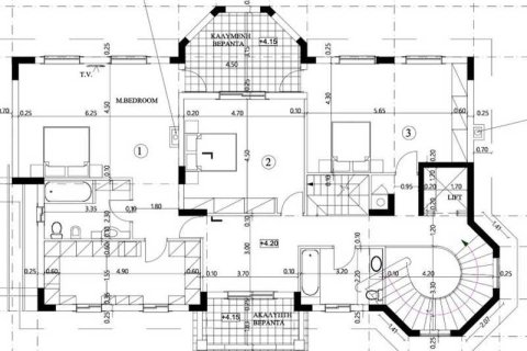 Вилла с 4 спальнями в Агиос Афанасиос, Кипр №82628 10