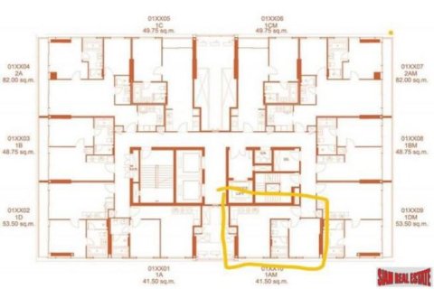 1 chambre Appartement à Bangkok, Thailand No. 96050 10