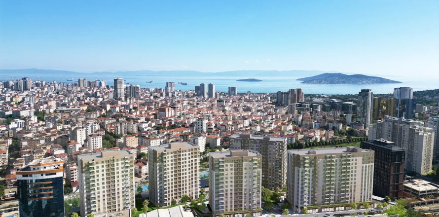 Квартира с 3 спальнями в Стамбул, Турция №88989