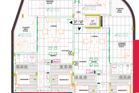 2 bedrooms Apartment in Mesa Geitonia, Cyprus No. 46876 10