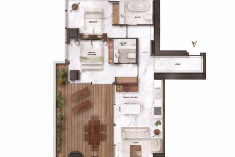 2 chambres Appartement à Agios Tychonas, Cyprus No. 64853 6